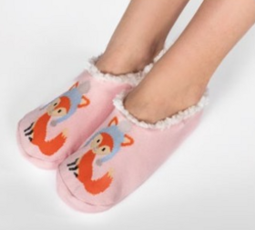 Non-slip sock for girls with internal fur SB1615 Gladys 